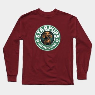 Starpups Dachshucino Long Sleeve T-Shirt